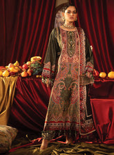 Roohi Silk By Myeesha Embroidered Silk 3 Piece Unstitched Suit MY24RS MS-1009 MEHEK